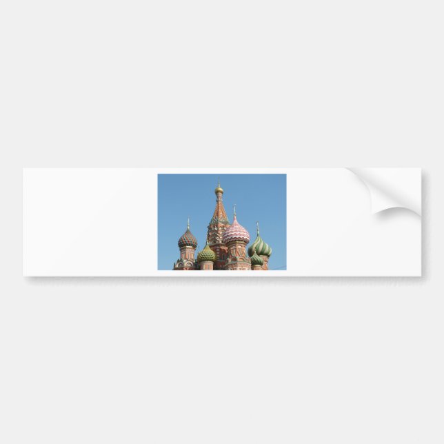 Saint Basil's Cathedral Bumper Sticker (Front)