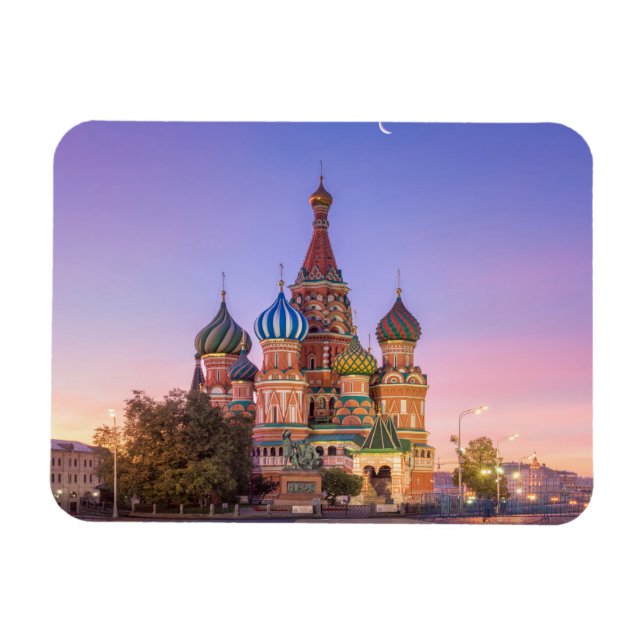 Saint Basil's Cathedral Magnet (Horizontal)