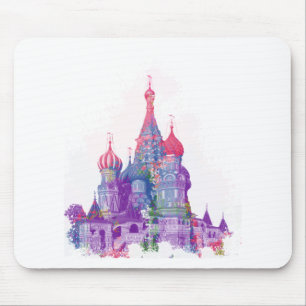 Saint Basil's Cathedral Moscow Mouse Pad