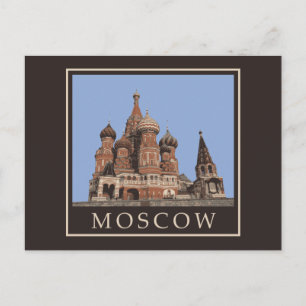 Saint Basil's Cathedral Moscow Postcard