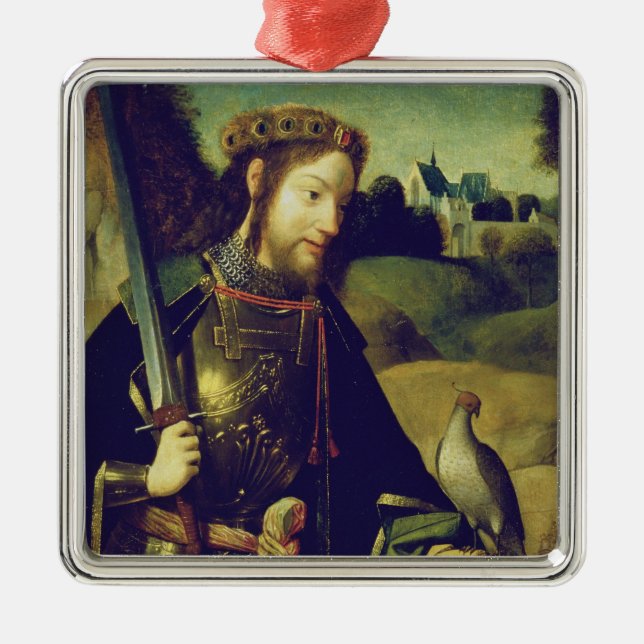 Saint Bavo Metal Ornament (Front)