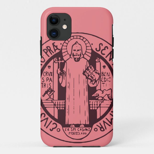 Saint Benedict Medal Case-Mate iPhone Case (Back)