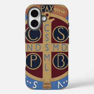 Saint Benedict Medal iPhone 16 Case