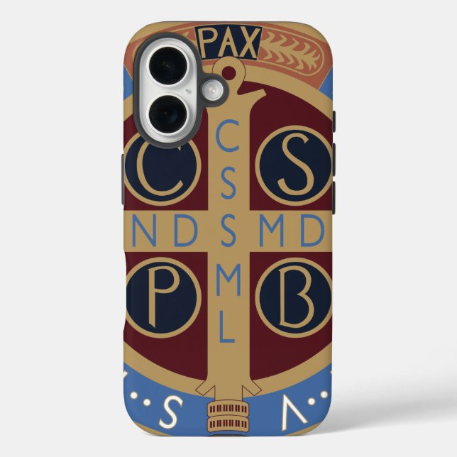 Saint Benedict Medal Case-Mate iPhone Case (Back)
