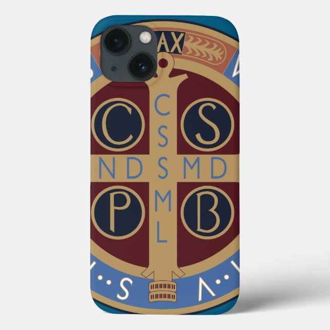 Saint Benedict Medal Case-Mate iPhone Case (Back)