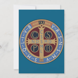 Saint Benedict Medal Invitation