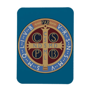Saint Benedict Medal Magnet