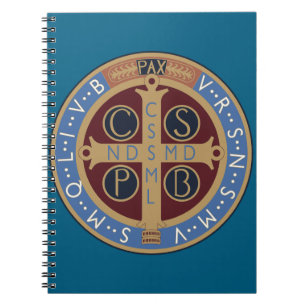Saint Benedict Medal Notebook