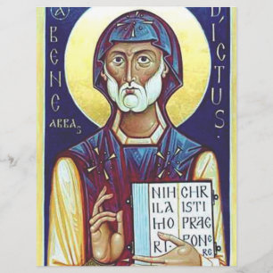 Saint Benedict of Nursia Flyer