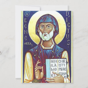 Saint Benedict of Nursia Invitation