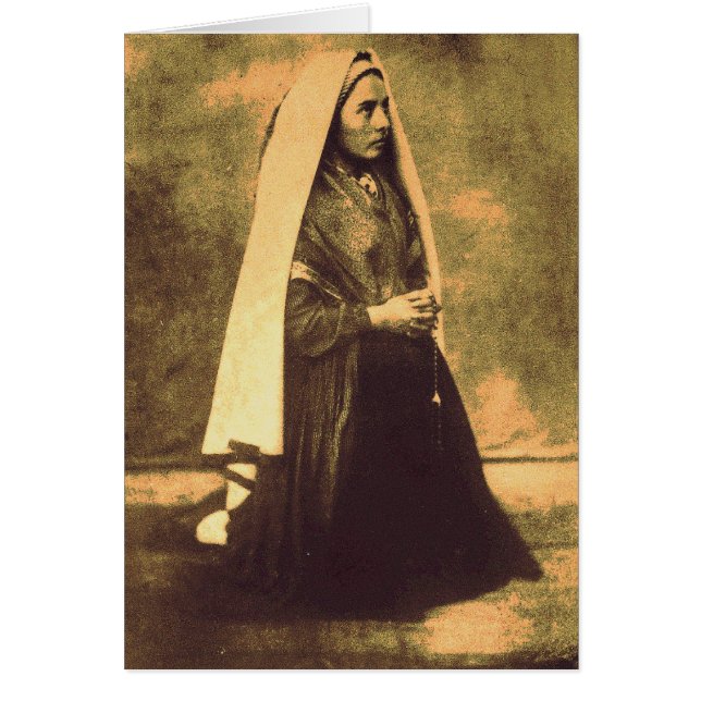 Saint Bernadette Of Lourdes (Front)