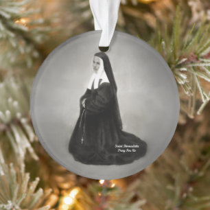 Saint Bernadette Ornament