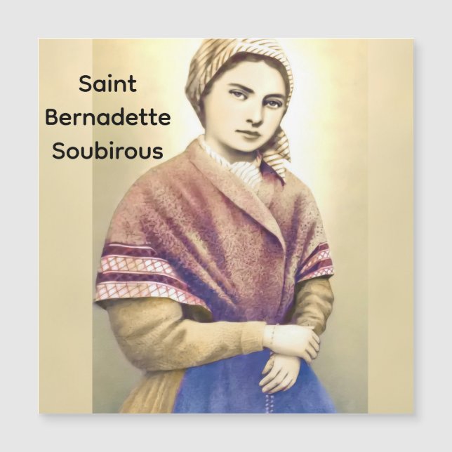 Saint Bernadette Soubirous (Front)