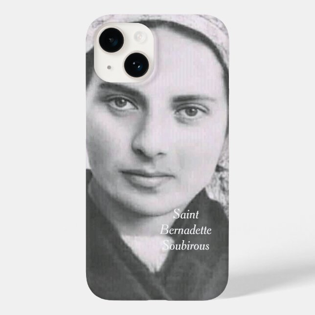 SAINT BERNADETTE SOUBIROUS  Case-Mate iPhone CASE (Back)