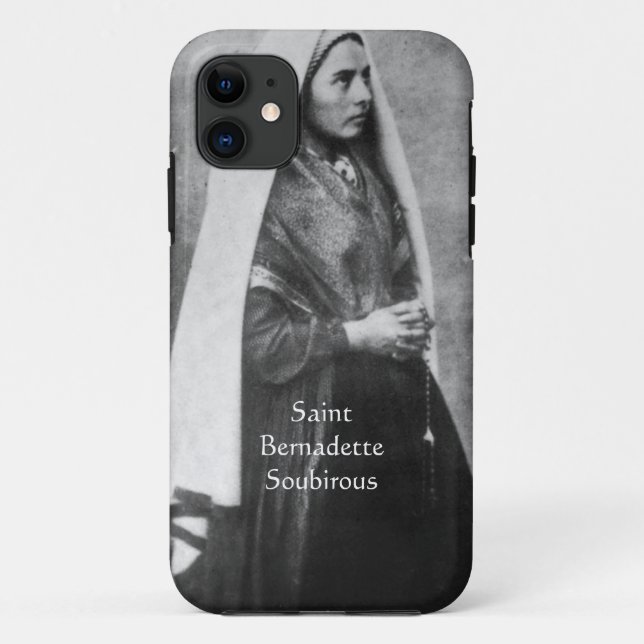 SAINT BERNADETTE SOUBIROUS Case-Mate iPhone CASE (Back)