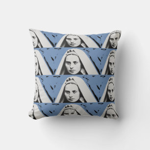 SAINT BERNADETTE SOUBIROUS CUSHION