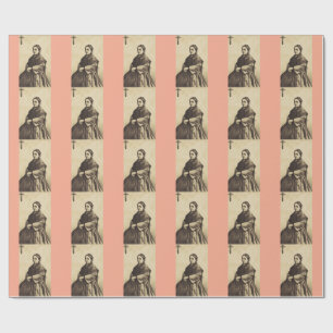 Saint Bernadette Soubirous Fine Art Wrapping Paper