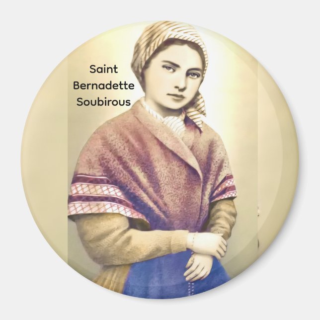 Saint Bernadette Soubirous Magnet (Front)