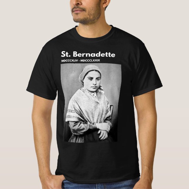 SAINT BERNADETTE T-Shirt (Front)