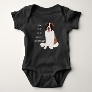 Saint Bernard BFF Baby Bodysuit