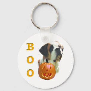 Saint Bernard Boo Key Ring