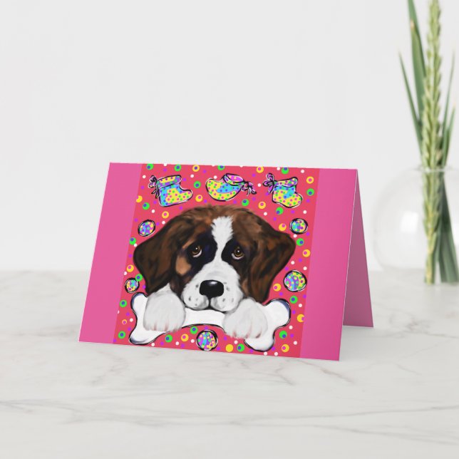 Saint Bernard Card (Front)