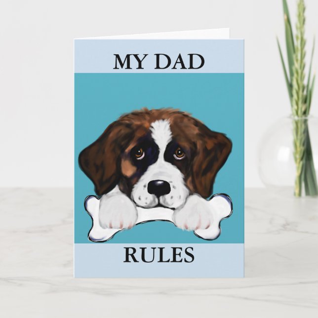 Saint Bernard Card (Front)