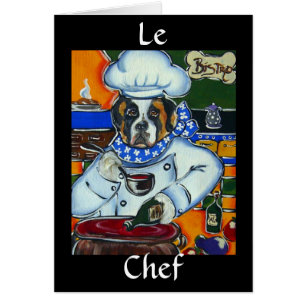 Saint Bernard Chef