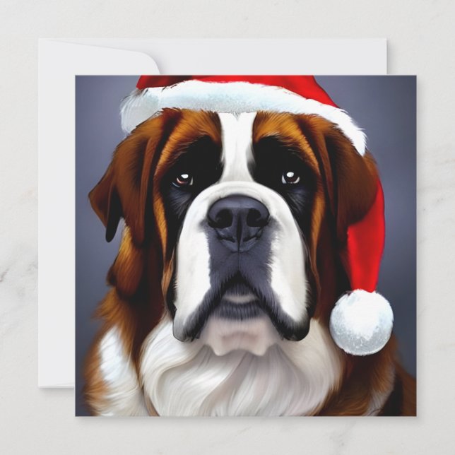 Saint Bernard Christmas (Front)