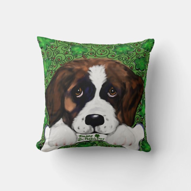 Saint Bernard Cushion (Front)