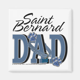 Saint Bernard DAD Magnet