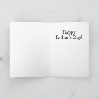 Saint Bernard Dad reading to Puppy Card