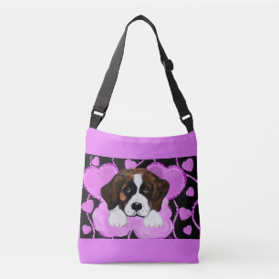 SAINT BERNARD DOG CROSSBODY BAG