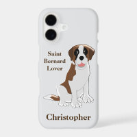 Saint Bernard Dog Design Personalised