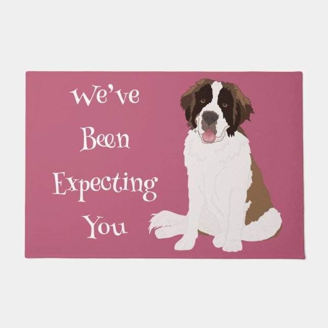 Saint Bernard Doormat (Front)