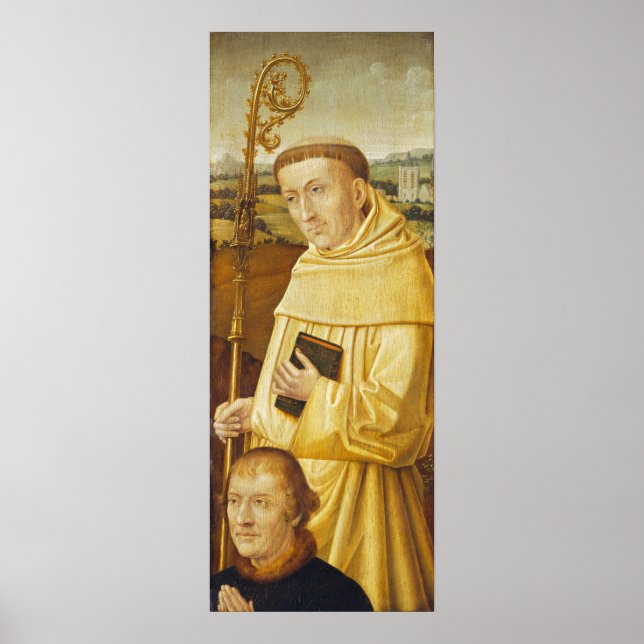 Saint Bernard - Flemish Fine Art Poster (Front)