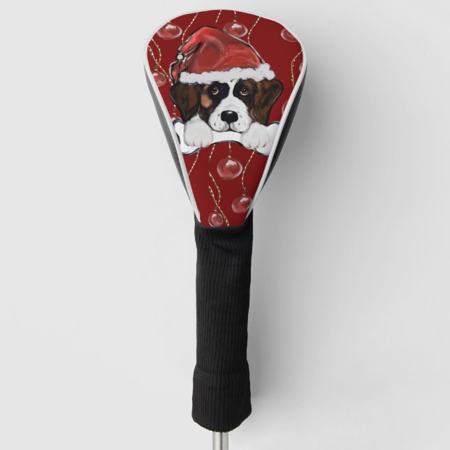 Saint Bernard  Golf Head Cover (Front)