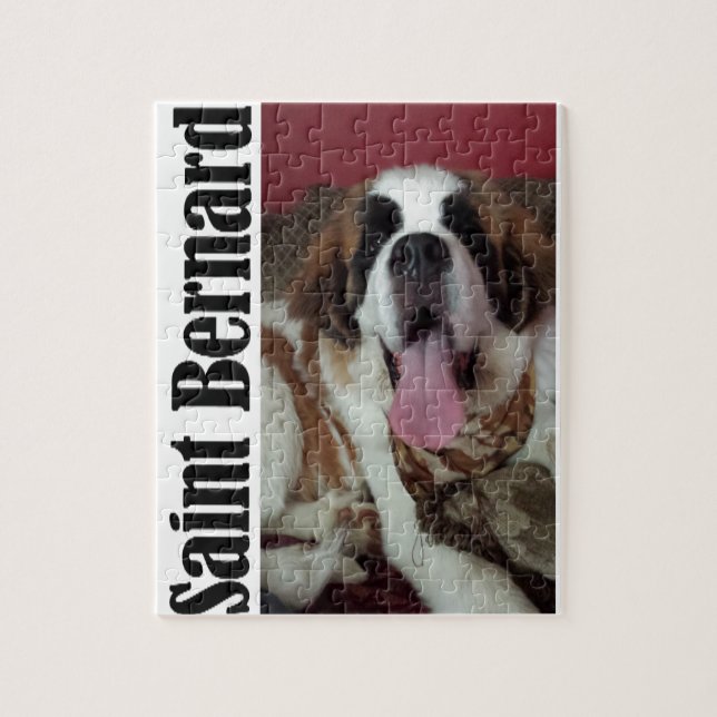 Saint Bernard Jigsaw Puzzle (Vertical)