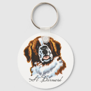 saint bernard key ring
