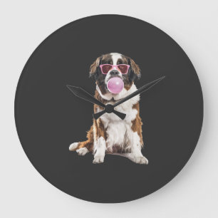 Saint Bernard Large Clock