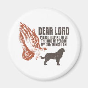 Saint Bernard Magnet