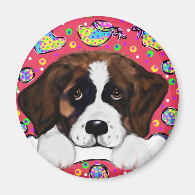 Saint Bernard Magnet (Front)