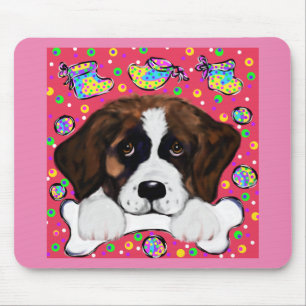 Saint Bernard Mouse Pad