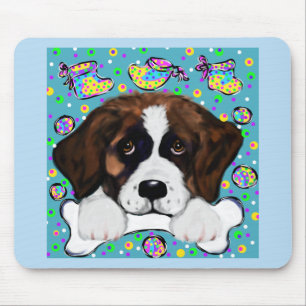 Saint Bernard Mouse Pad