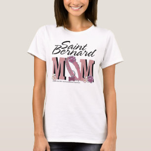 Saint Bernard Mum - Mae T-Shirt