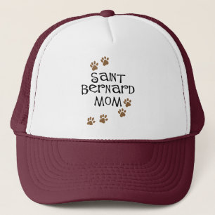 Saint Bernard Mum Trucker Hat