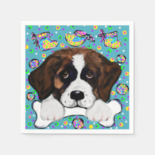 Saint Bernard Napkin