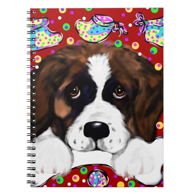 Saint Bernard Notebook (Front)
