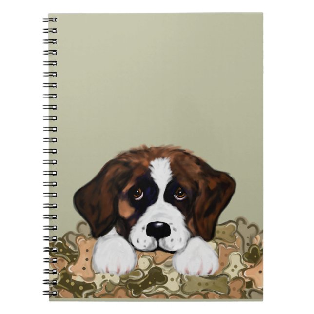 Saint Bernard Notebook (Front)