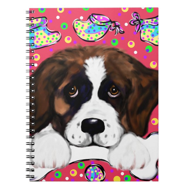 Saint Bernard Notebook (Front)